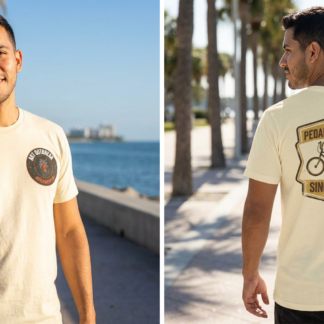 Pedaling for Tips Bicycle Since the 90s T-Shirt lifestyle photo