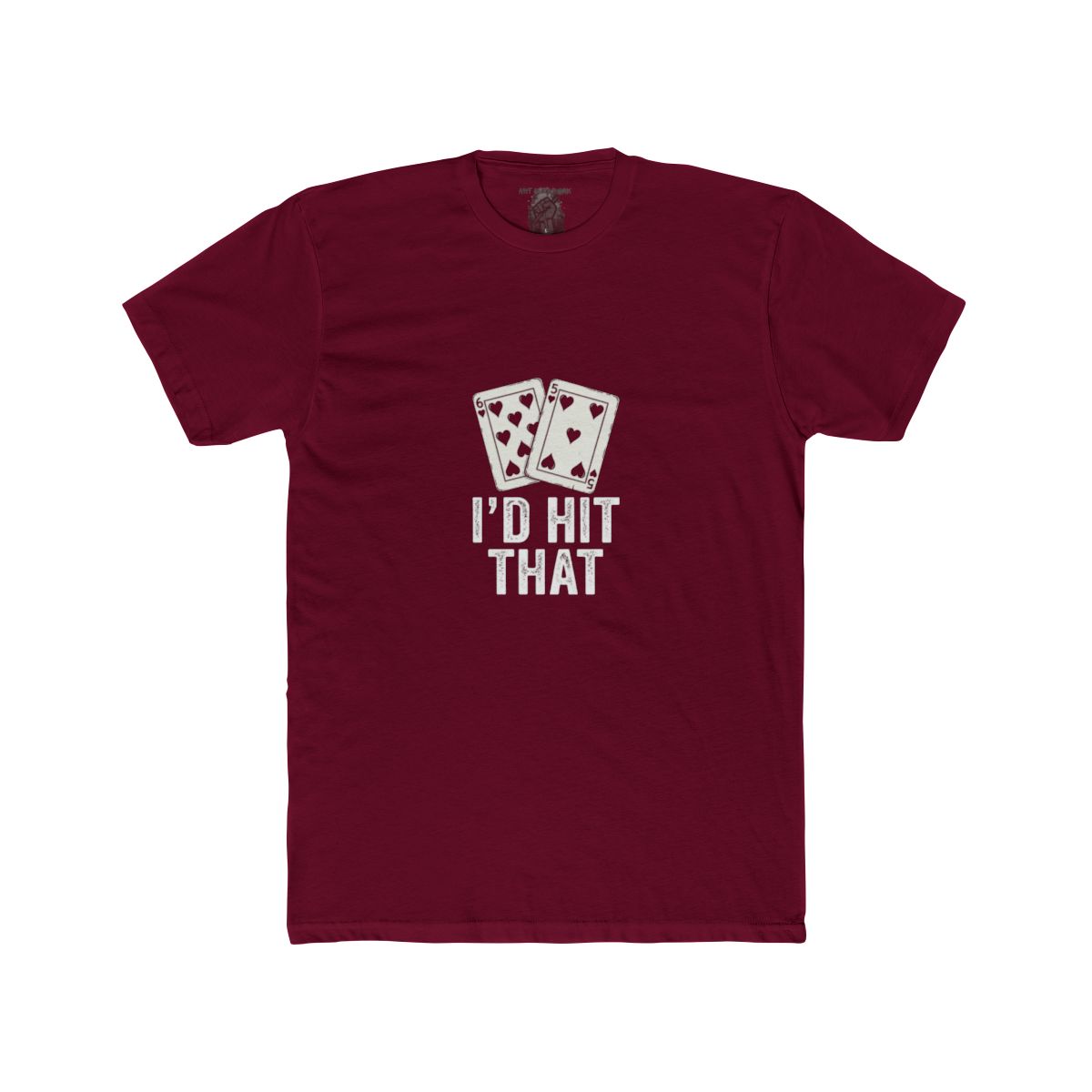 I'd Hit That Funny Blackjack Tee - Image 3