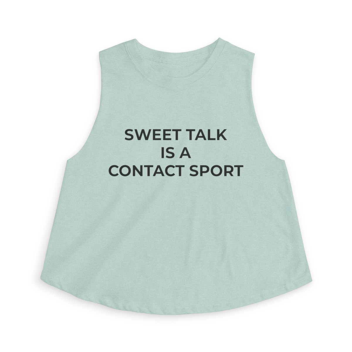 Sweet Talk Is a Contact Sport Flirty Crop Top - Image 4
