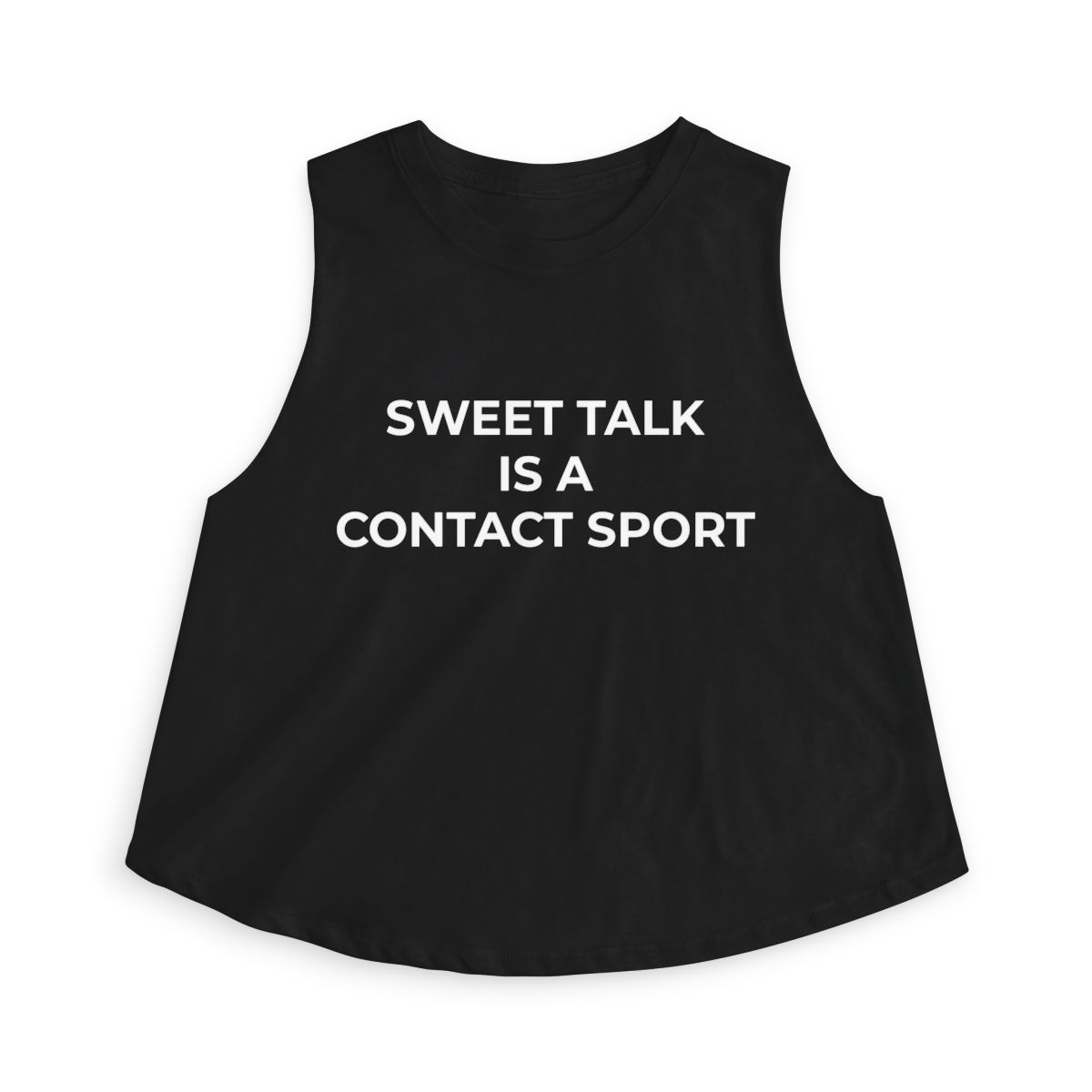 Sweet Talk Is a Contact Sport Flirty Crop Top - Image 7