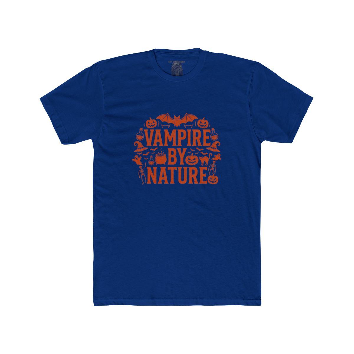 Vampire by Nature Halloween Graphic Tee - Image 12