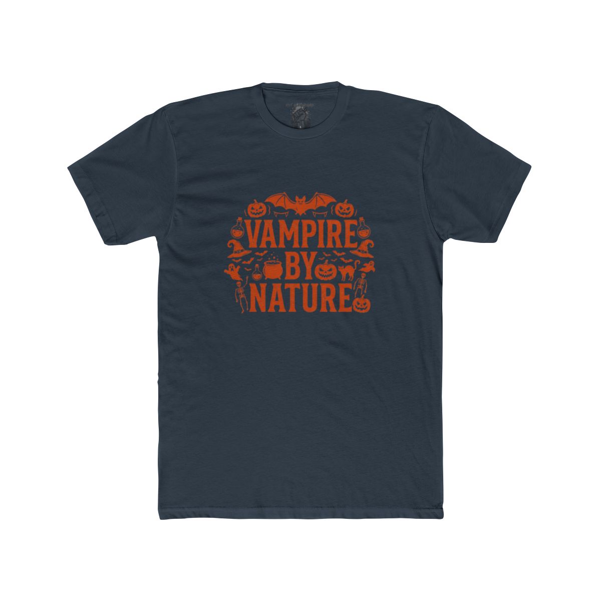 Vampire by Nature Halloween Graphic Tee - Image 7