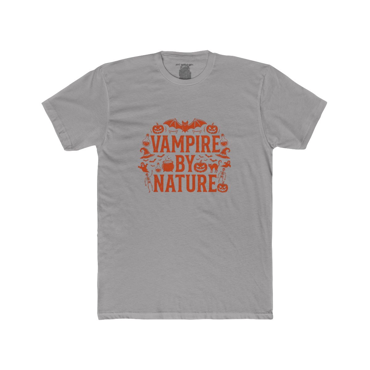 Vampire by Nature Halloween Graphic Tee - Image 8